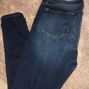 2X Judy Blue Skinny Jeans in Dark Wash